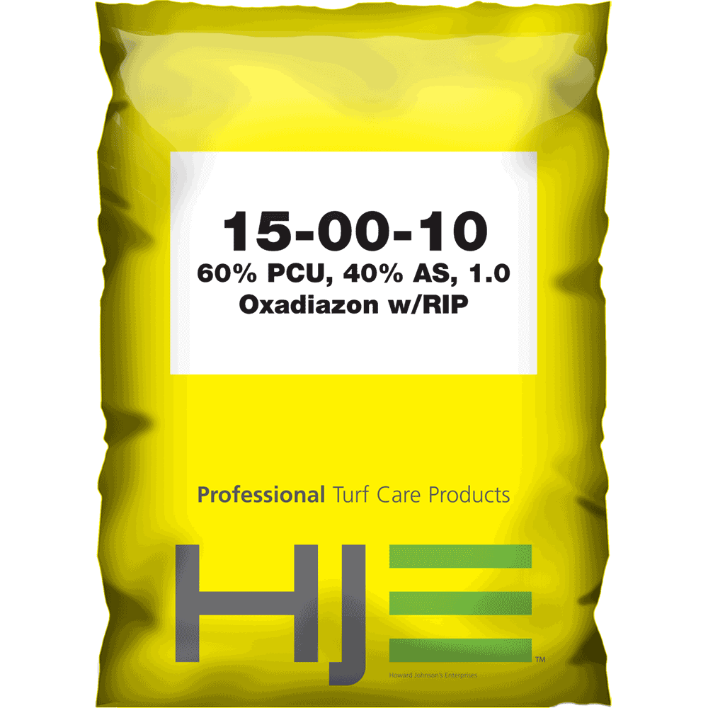 15-00-10 60% PCU, 40% AS, 1.0 Oxadiazon with RIP HJE Professional Pre-Emergent